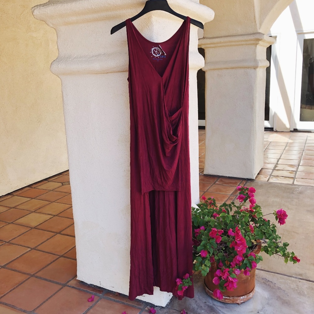 Rock It Long Dress Planet Blue